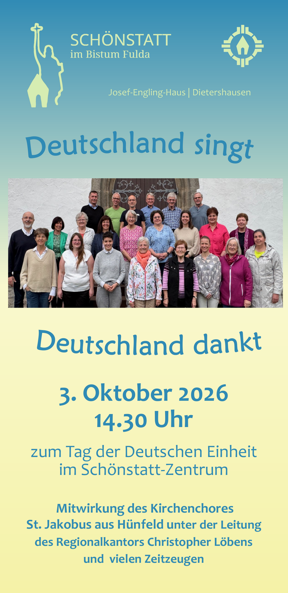 Deutschland singt und dankt